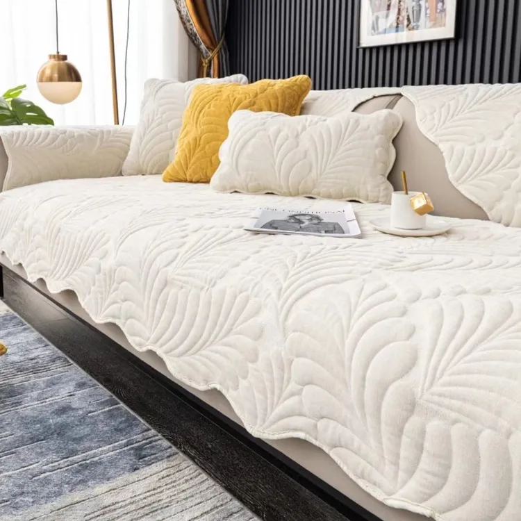 昕暖秋冬款沙发垫子加厚新款沙发盖布沙发套冬天保暖沙发套罩全包