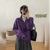 10245（部分无水洗唛，介意慎拍） WANGFAN新款针织衫