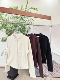 Y.M |  聚温衣 莱赛尔蚕丝绵羊毛 防风保暖小蛮腰显瘦外套669