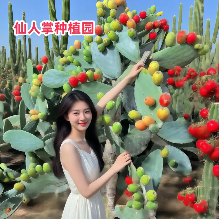 米帮塔无刺仙人掌种植叶片绿植盆栽老叶片观赏植物仙人掌科多肉商品图