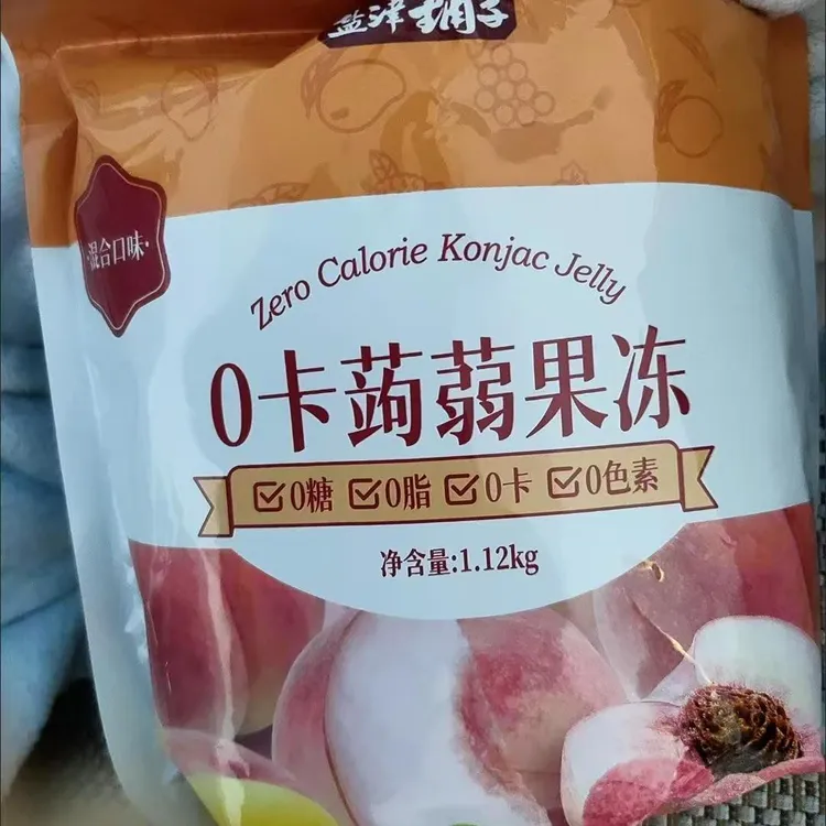 盐津铺子果冻蒟蒻低脂零食小吃休闲食品解馋冻吸吸网红零食