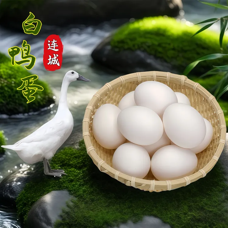 【闽耀】连城白鸭蛋 30枚