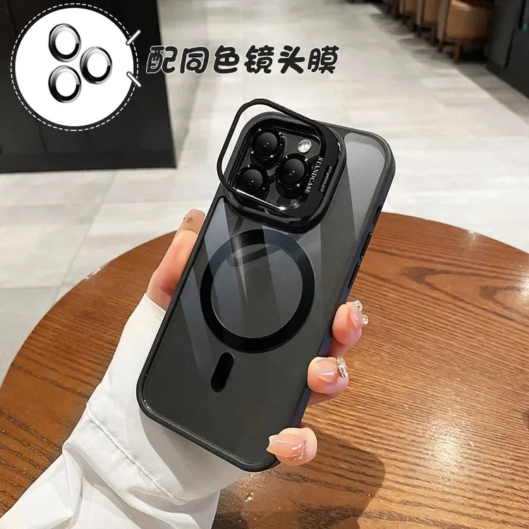 欧克里里镜头支架磁吸适用iphone16promax手机壳苹果15/14男13/12