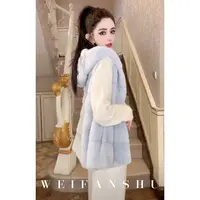 WEIFANSHU/魏凡舒【东京贵妇】芬兰进口水貂皮草外套