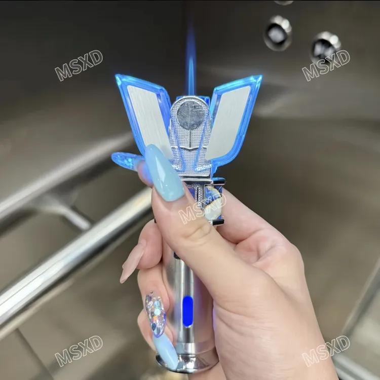 神光棒奥特曼变身器打火机网红迪迦防风充气发光创意送男友礼物