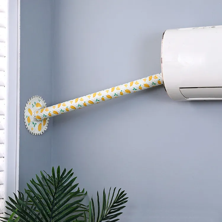 空调管道防尘罩装饰遮挡管套遮丑管道美化洞贴水管管子装饰套C41