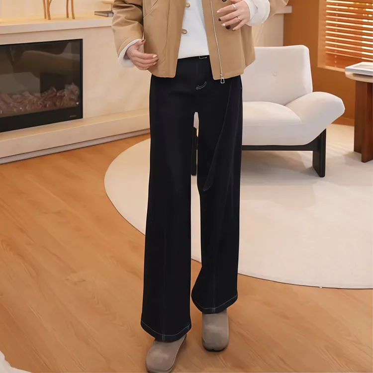 【深冬出行】Mayya Plus麦芽定制气质显瘦高级感爆款牛仔裤32547377