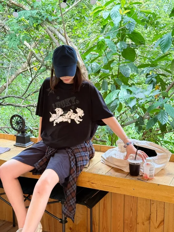 SEVENFUOO -77855【斑点狗狗】短袖