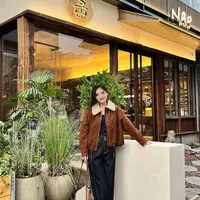 LA.Sheila“逍遥女神”翻领抽绳毛绒外套253-WT/1015-175