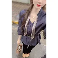 『入秋私语Y』时尚气质百搭衬衫2505