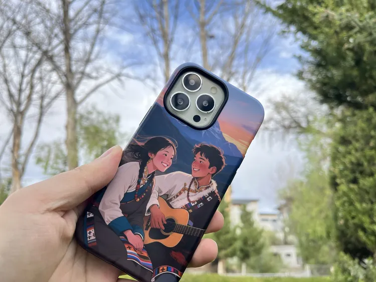 【怦然心动】菲林二合一磨砂壳  创意小众藏元素手机壳