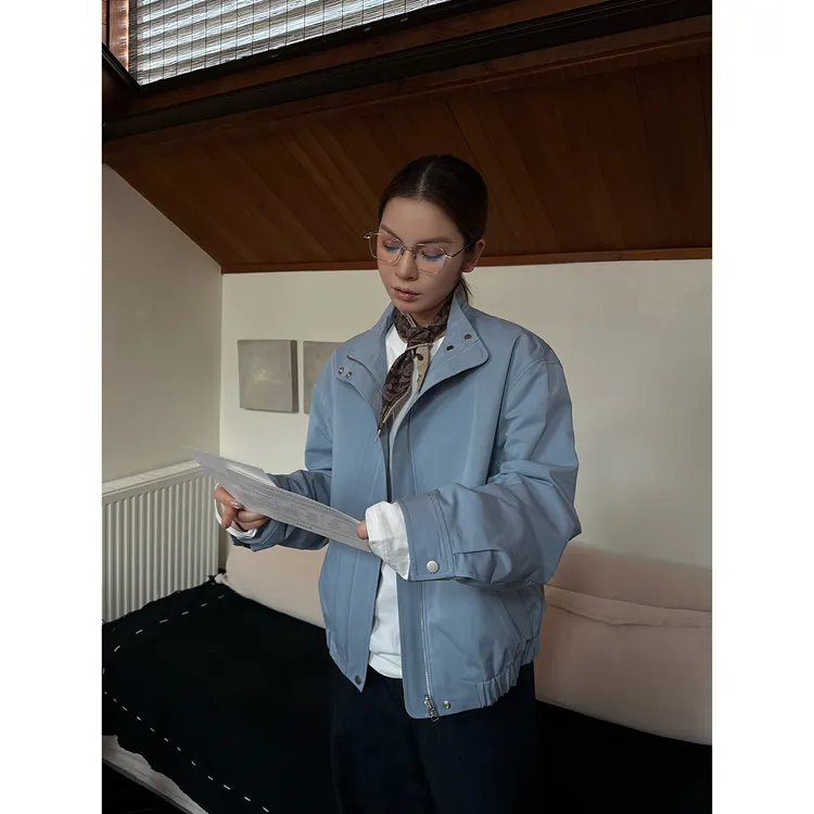 YOEYYOU 设计师品牌26春夏中长立领复古夹克 SOLSOL买手店