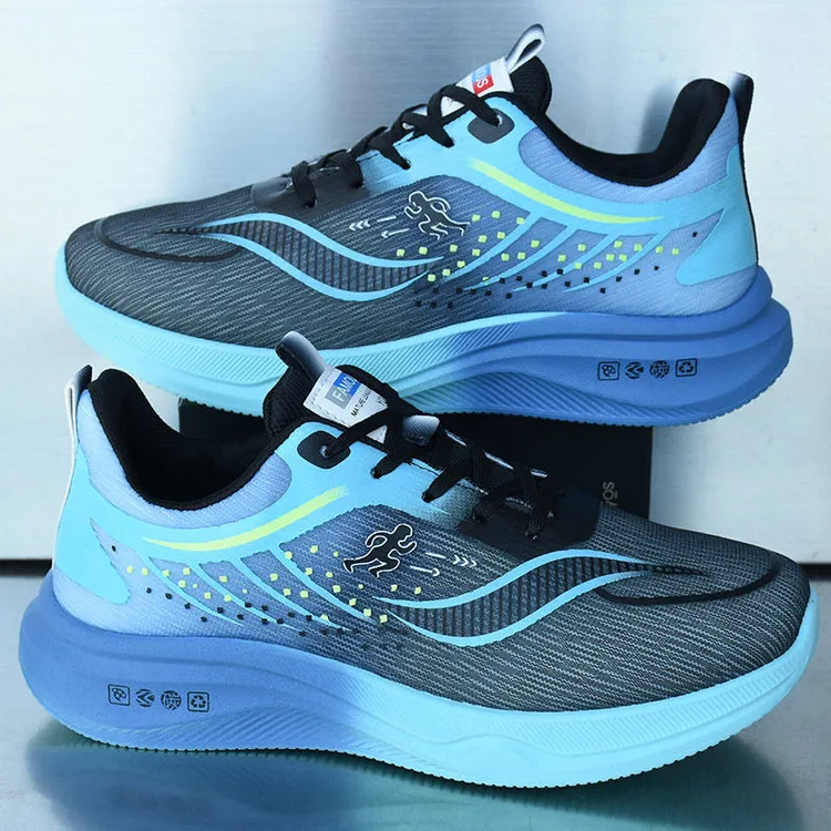 透气跑步儿童防滑网面小孩青少年学生休闲运动鞋软底轻便运动鞋男