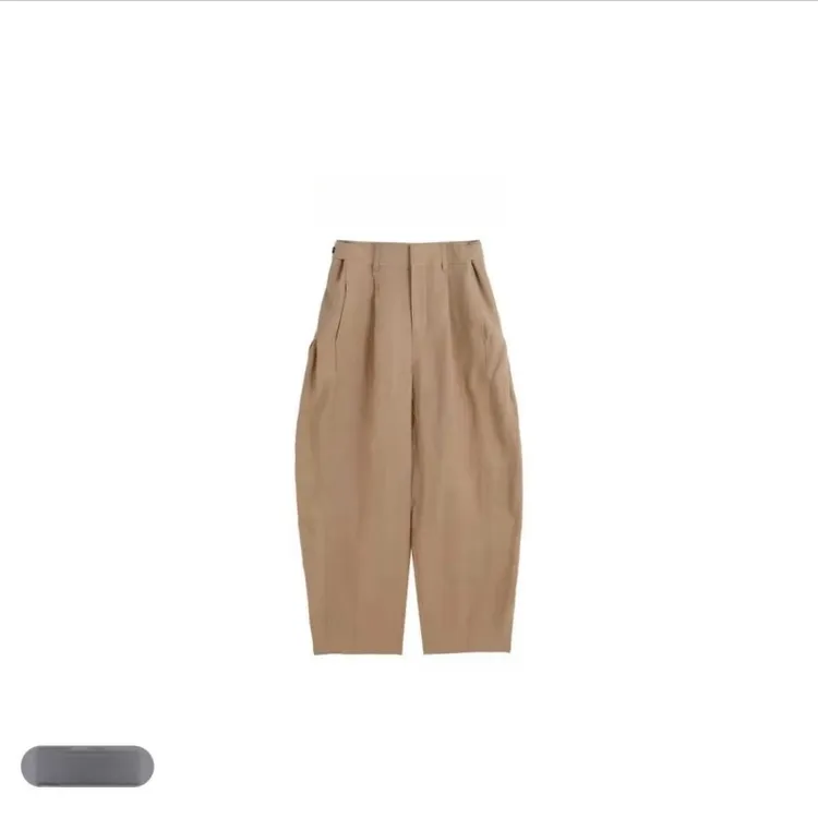2025夏季新款女款设计简约宽松百搭休闲裤LK2504212