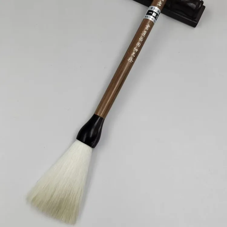 纯羊毫毛笔楷书行草隶篆书画专用长锋毛笔