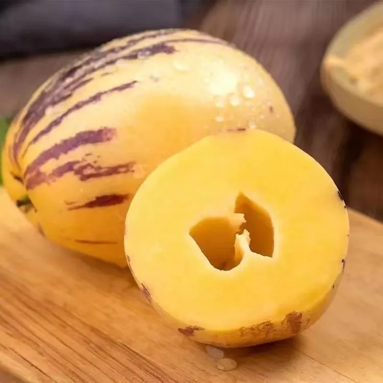 甘肃民勤沙漠人参果特大黄肉熟果新鲜采摘低糖低脂孕妇水果10斤装