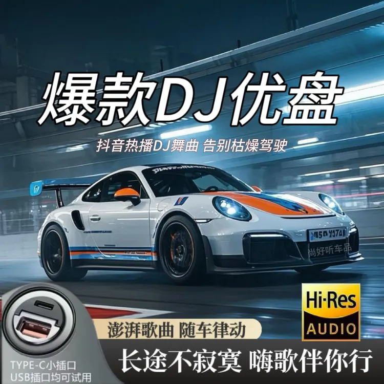 重低音劲爆超嗨全DJ车载U盘 车型通用
