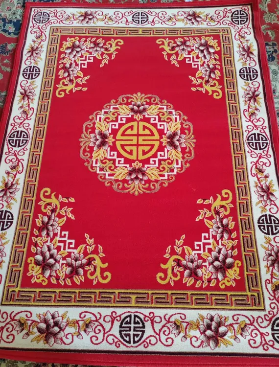 红红火火1888包邮2×3蒙古地毯家用地垫新春福利（不退换）卧室地毯