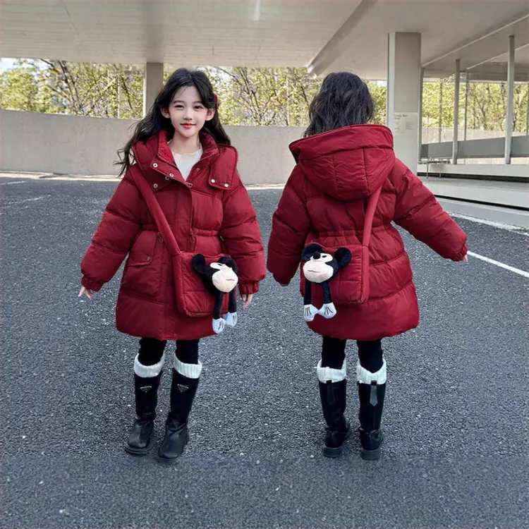 宝宝棉服冬装加厚新款儿童秋冬棉袄洋气时髦女童冬季棉衣保暖