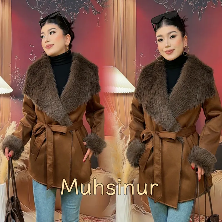 MUHSINUR新款女士外套0-58