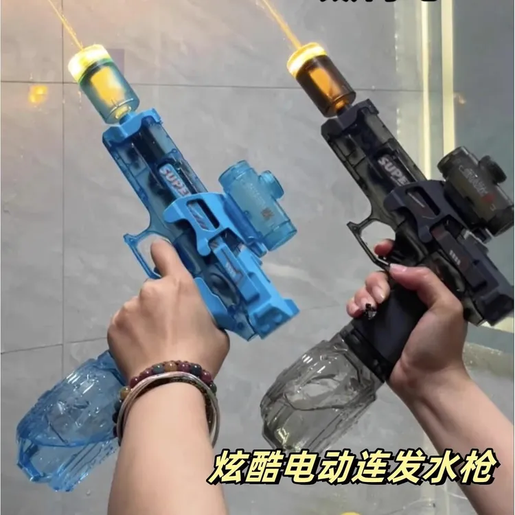 火光冰鼠爆电动水枪儿童高速连发喷水高压强力射程远2025新款水枪