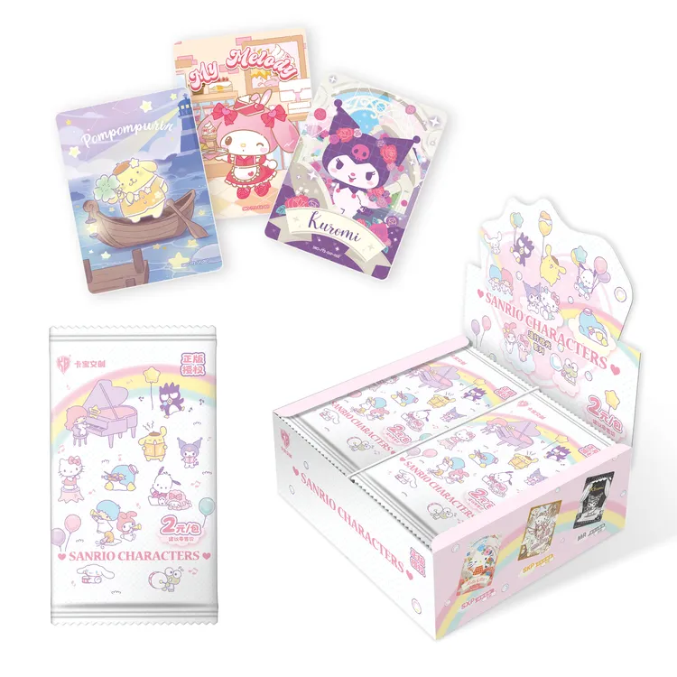 跳跳*[整箱丢手绢]三丽鸥家族拍立得漫行拾光第七弹收藏小卡2元包