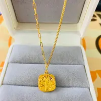 【莹莹专享】足金999饰品   方糖项链  5.05 GP