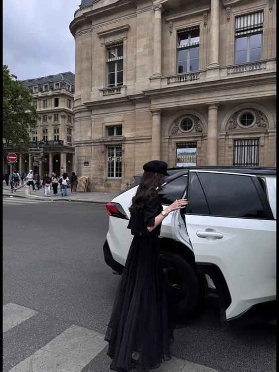 2025早秋新款洋气高级感7分袖工装感口袋针织开衫外套百搭半身裙