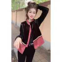 『丝绒国风H』设计显瘦百搭时尚马甲8562