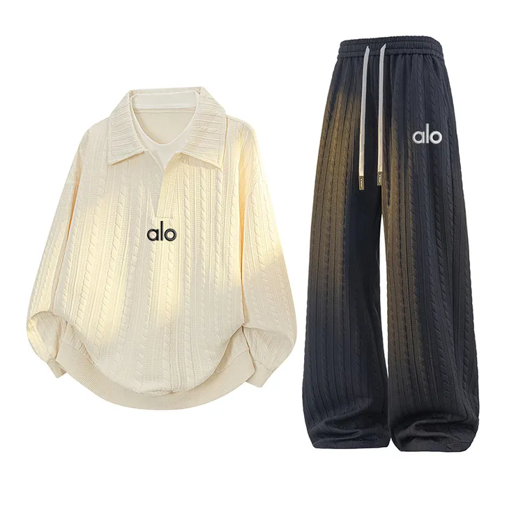 【官方正品】新款男士卫衣时尚休闲舒适裤子套装美式卫衣休闲套装男
