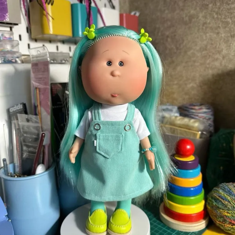 西班牙娃娃土豆娃娃mia玩偶公仔娃娃手工女孩DIY娃娃玩具生日礼物