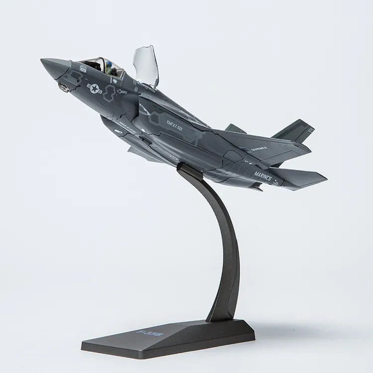 1:72F35B飞机模型战斗机模型仿真轰炸机合金战斗机运输机收藏摆件