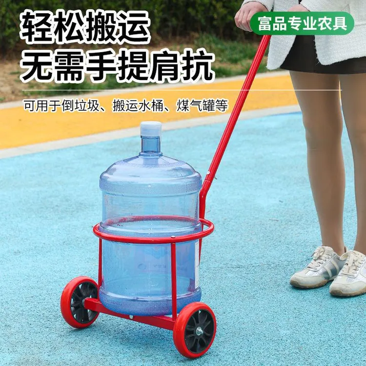 乌市发货新疆包邮家用脏水车农村倒脏水手拉泔水车多功能美食餐车