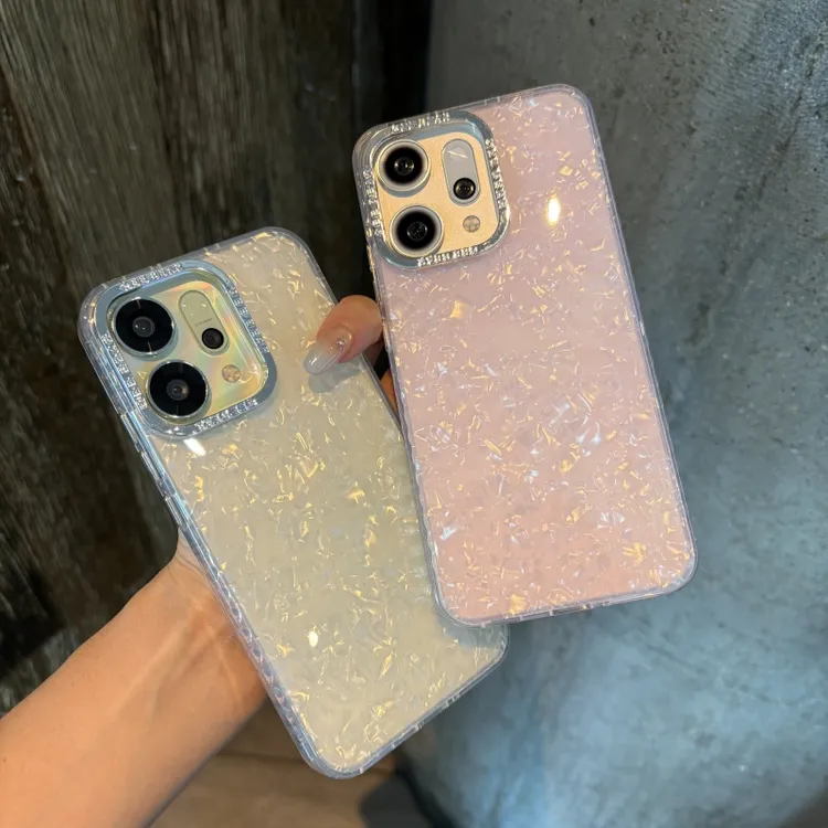 新款贝壳纹适用于OPPOReno14手机壳reno13pro防摔保护套软边