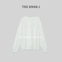 THE RNNR.1街头时髦 帅气白色 logo卫衣