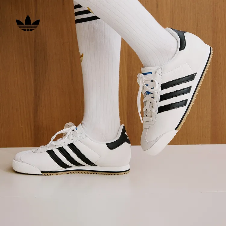 阿迪达斯三叶草「T头鞋」K 74经典运动鞋男女春新款adidas IG8950
