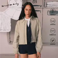 AAAD | Outdoor Wear 廓形翻领短款哈灵顿夹克薄款休闲外套上衣秋