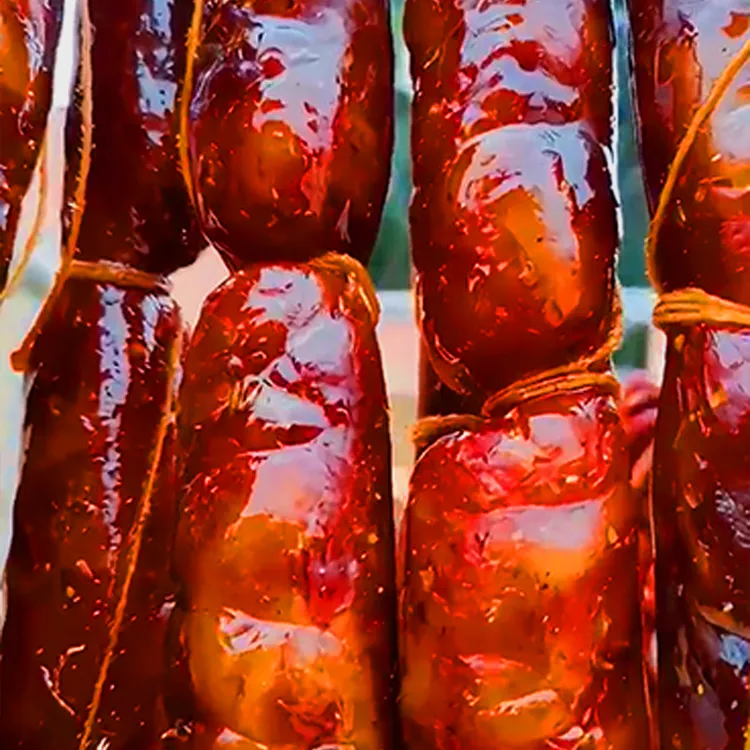 鲜猪肉麻辣香肠2斤  川味麻辣香肠四川风味腊肠特产腊肉干货