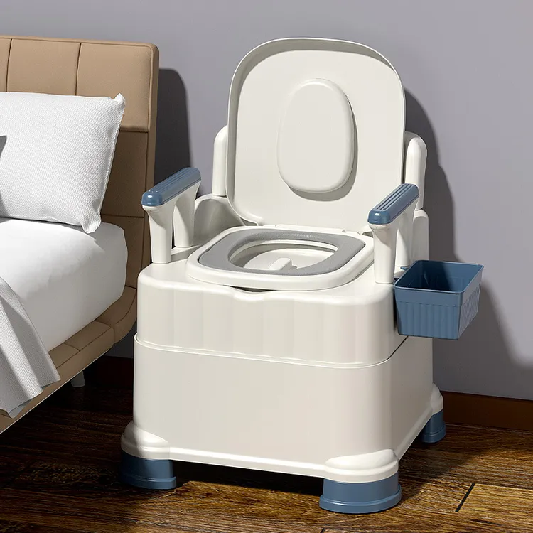 老人坐便器成人家用移动马桶孕妇老年人室内便盆坐便椅座便器椅子