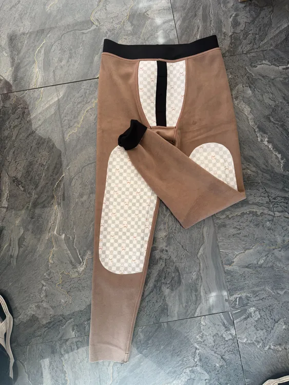 冬季羊绒男士打底裤