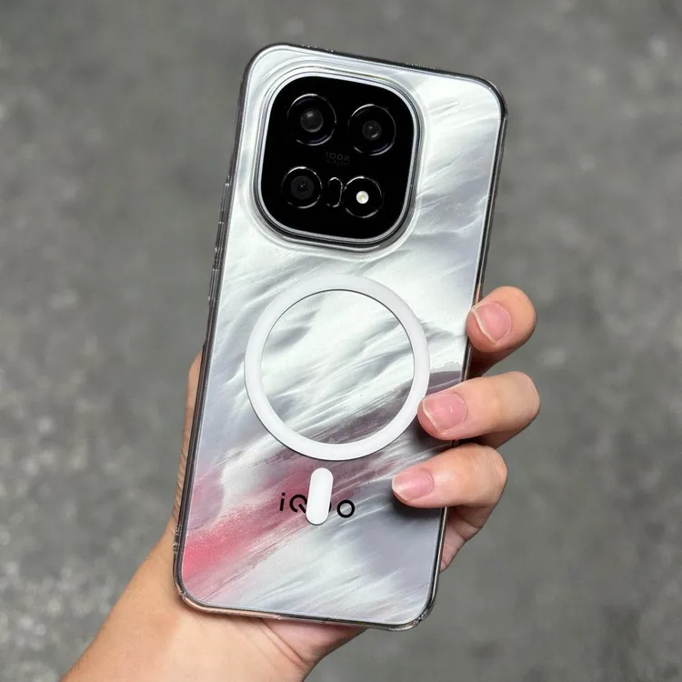 适用iQOO15手机壳磁吸超薄高透明V2505A硬壳爱酷15保护套新款iq00
