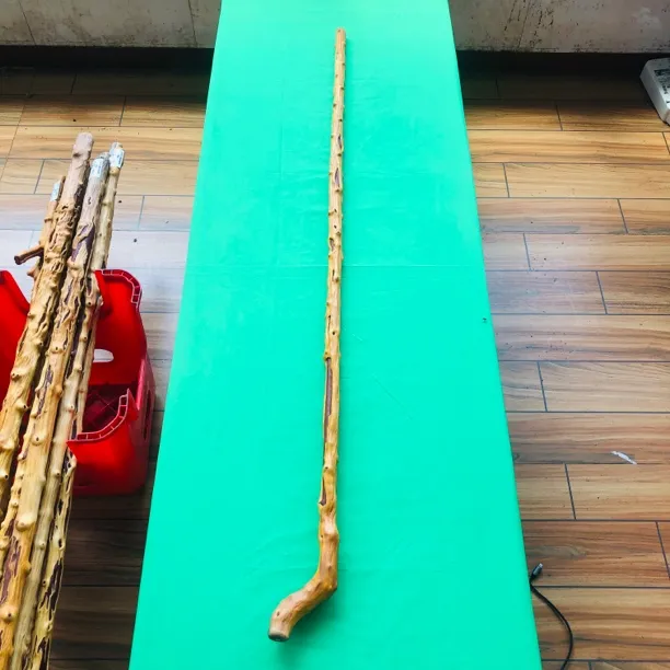 对节木自然形状登山杖老人防滑结实助行手杖把玩收藏