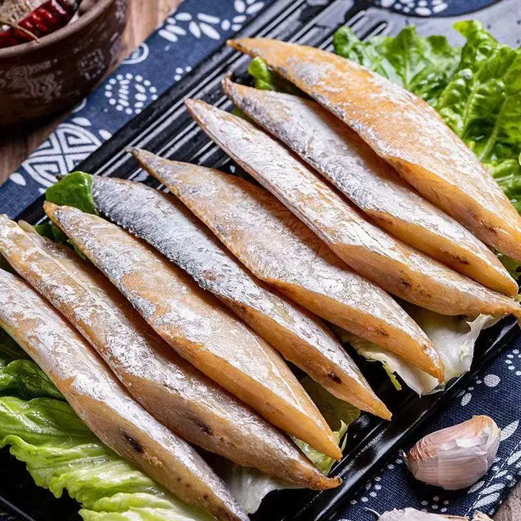 【半斤/一斤】渔民自晒咸带鱼千去头去尾腌制咸味正宗咸带鱼带鱼干T