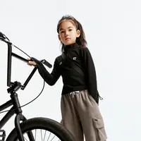 【芷芸专属】littlemoco童装秋装女童半开领修身弹力打底衫