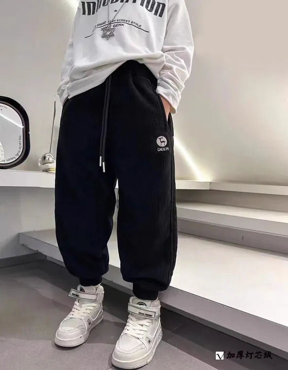 中大童棉裤男女童加绒三层仿兔毛2025冬季新款零下30度一条过冬款