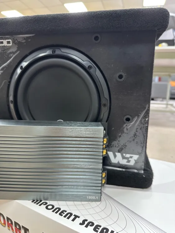 10w3超低音+SKY1800.1功放