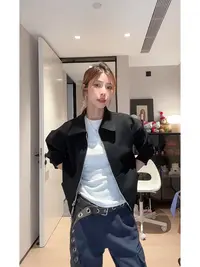 【美式高街】小翻领别致夹克M132