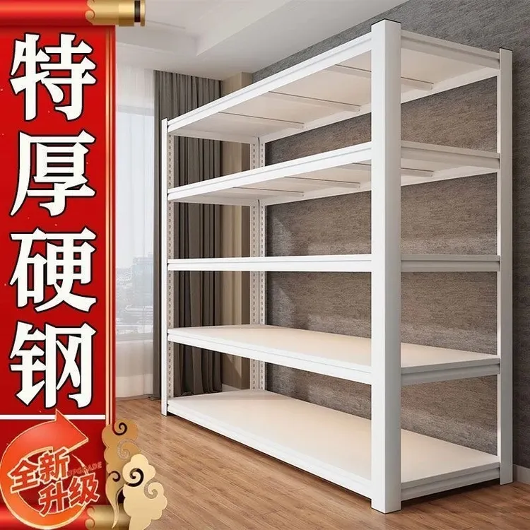 【年终清仓】全新货架二手价特卖家用加粗加厚多层碳钢置物架