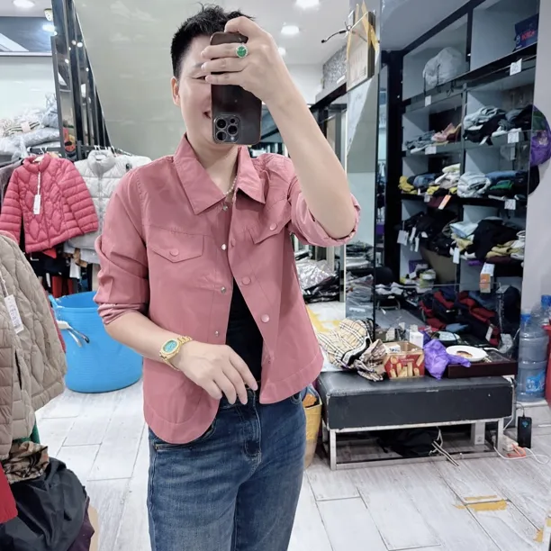 新款超好穿百搭双层轻便4色外套9007爱你