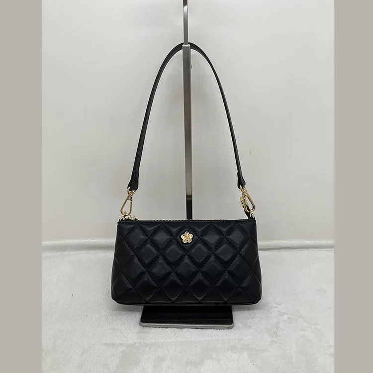 真皮女包羊皮单肩斜挎腋下hobo手机包